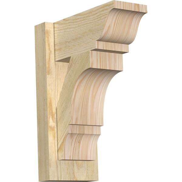 Ekena Millwork Balboa Traditional Rough Sawn Outlooker, Douglas Fir, 6"W x 12"D x 16"H OUT06X12X16BOA01RDF - main